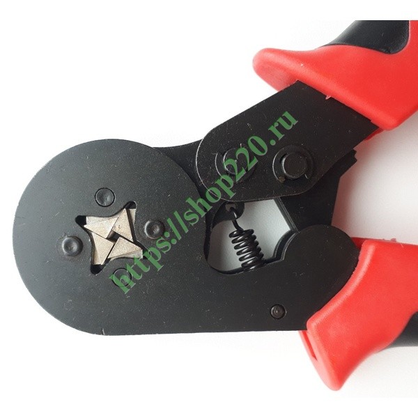 Пресс-клещи КВТ ПКВк-10 для опрессовки наконечников НШВИ 0,25 - 10мм2 ...