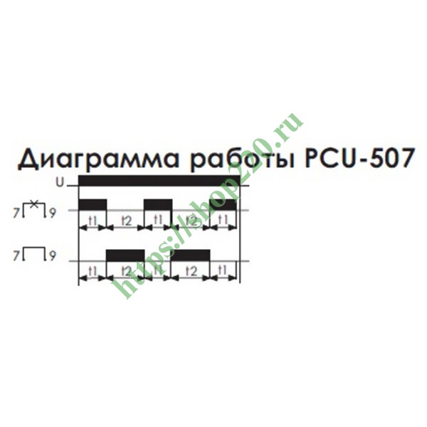 Реле времени pcu 507