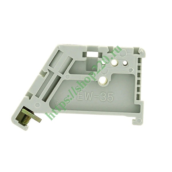 Зажим на DIN-рейку пластиковый 1 винт EW EKF PROxima ahdw-ew купить по ...