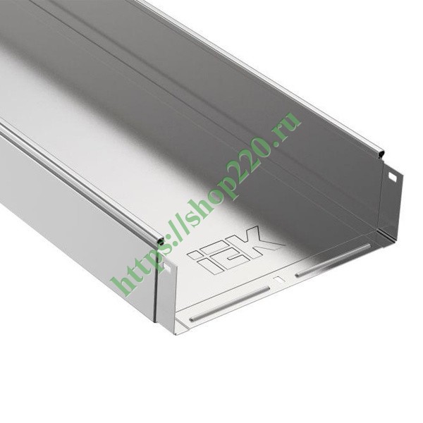 Лоток неперфорированный 50х300х3000 ИЭК толщина металла 0,8мм CLN10-050 ...