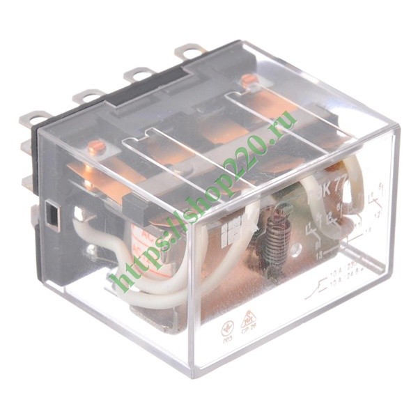 Реле РЭК77/4(LY4) 10А 220В АC ИЭК RRP10-4-10-220A - купить по недорогой ...