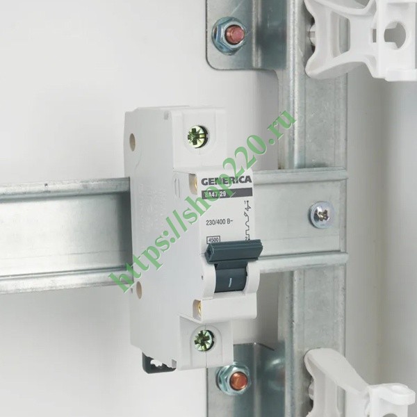 Автоматический выключатель GENERICA ВА 47-29 1Р 25А 4,5кА ...