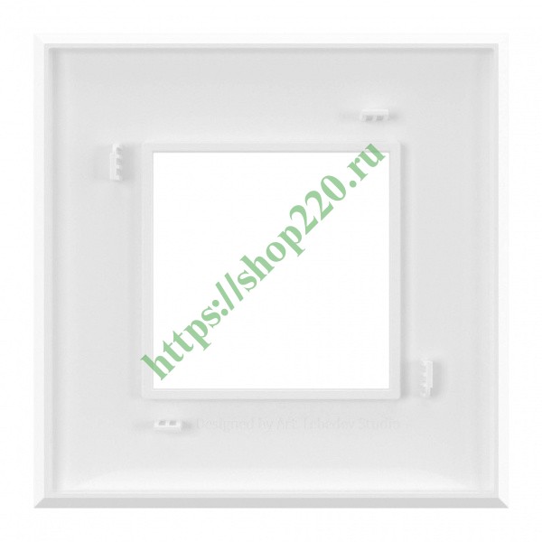 Рамка 2 модуля DKC Avanti, белое облако 4400902 купить по недорогой ...