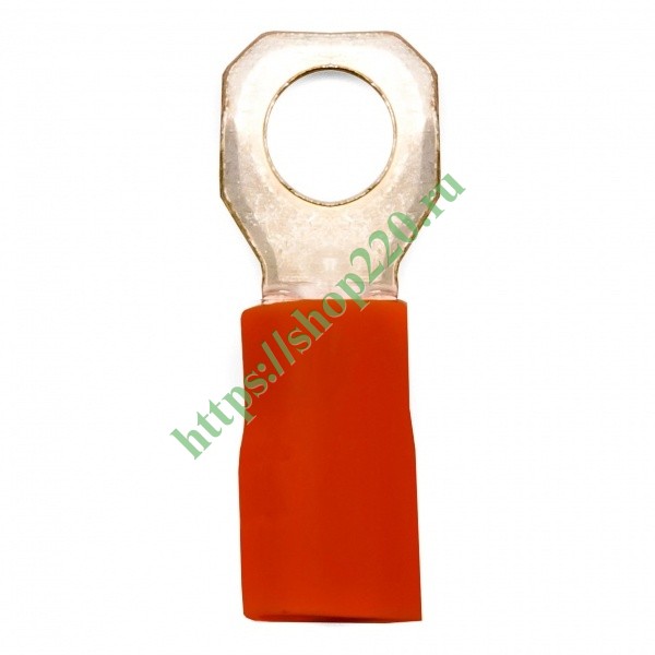 Наконечник НКИ с отверстием под винт и изолир.фланцем 0,25-1,5мм 6,2мм ...