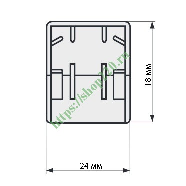 Кабель канал tmc 22x10