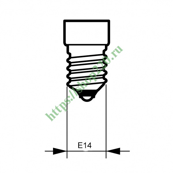 OSRAM Lampe spéciale four E14 jusqu'à 300 degrés Special Oven T