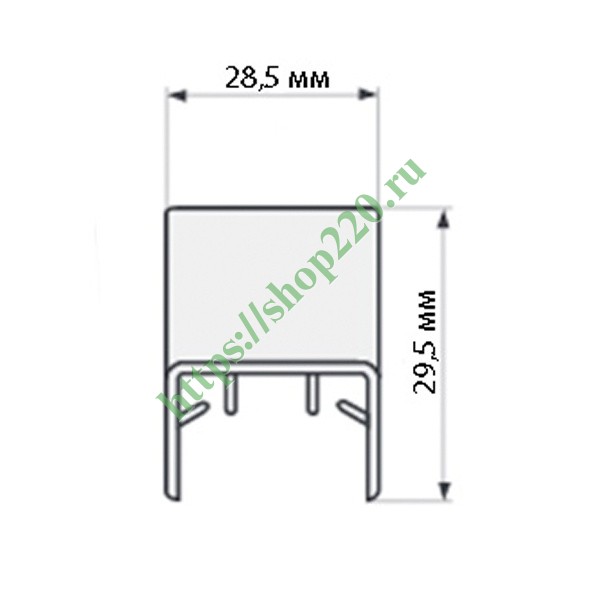 Кабель канал tmc 25x17