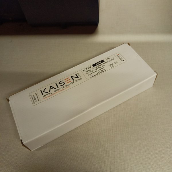 KPS-V12-360W67-5Y-SM Влагозащищенный источник питания Kaisen (Кайсен) для светодиодных модулей, мощностью 360 Ватт, выходное напряжение 12 Вольт фото покупателя 3