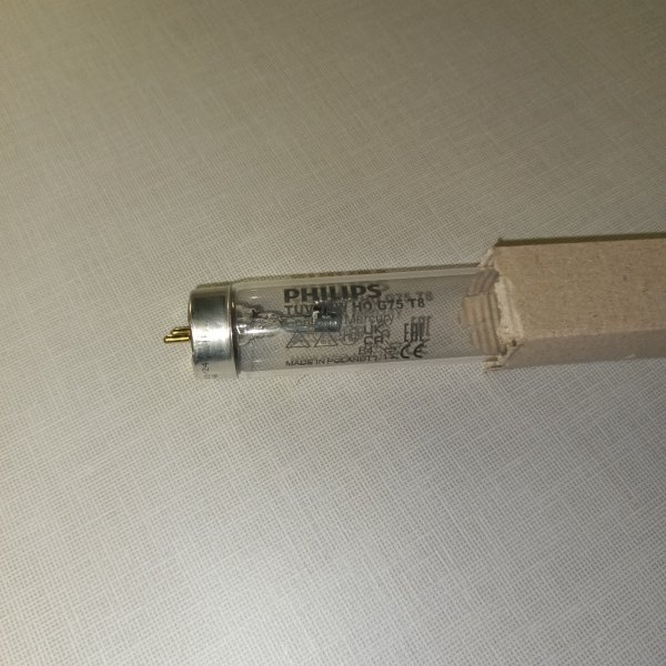 Бактерицидная лампа Philips TUV HO T8 (871150061851110) мощностью 75 Ватт с цоколем G13, защита от вируса фото покупателя 2
