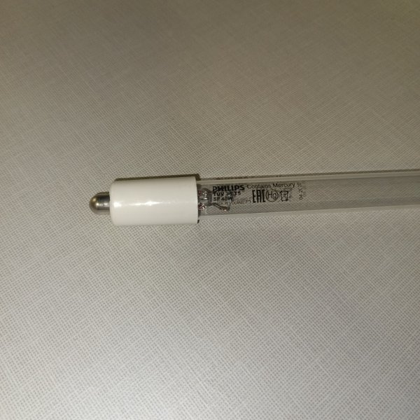 927970004099 Бактерицидная лампа Philips TUV T5 (871150064036999) мощностью 36 Ватт с цоколем G5, для кварцевания, защита от вируса фото покупателя 2
