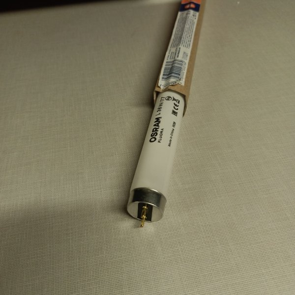 4058075402805 Лампа люминесцентная T8 Osram L FLUORA мощностью 36 Ватт с цоколем G13 для комнатных цветов и растений. фото покупателя 8