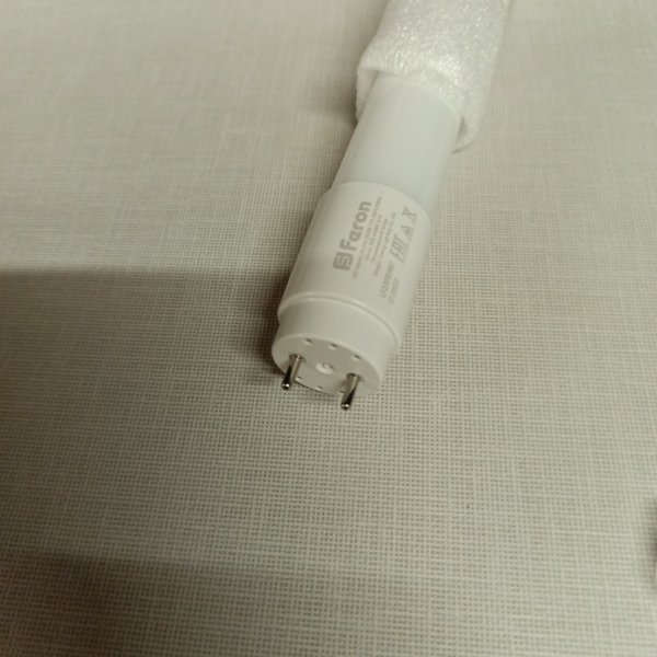 25500 Светодиодная линейная лампа LED-T8 112LED мощностью 18 Ватт на 220 Вольт с цоколем G13, холодного света Feron (упаковка 30 шт.), 1200мм фото покупателя 2