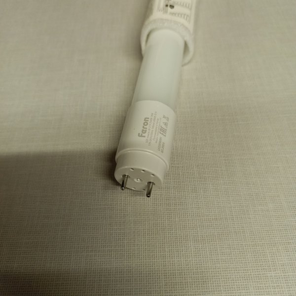 25498 Светодиодная линейная лампа LED-T8 112LED мощностью 18 Ватт на 220 Вольт с цоколем G13, белого света (упаковка 30 шт.), 1200мм фото покупателя 2