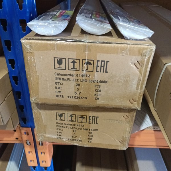 614612 Светодиодный накладной светильник FL-LED LPO, мощностью 36 Ватт, холодный белый свет фото покупателя 2