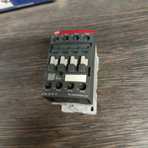 1SBL137001R1310 Контактор трехполюсный АВВ типа AF на 9 Ампер с универсальной цепью управления (AC, DC) на 100-250 Вольт фото покупателя 3