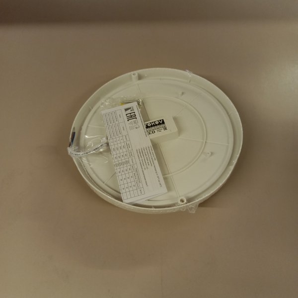 TOK-R1-20-6.5K-WIN-IP65 Влагозащищенный круглый светильник белого цвета, Led мощностью 20 Ватт холодного белого света, Токов Электро фото покупателя 1