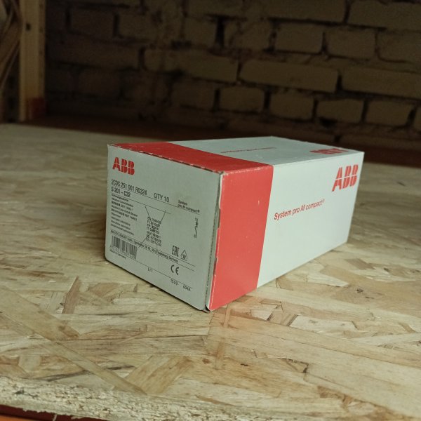 Модульный однополюсный электрический автомат ABB S201 System pro M на 32 Ампера, с характеристикой C фото покупателя 4