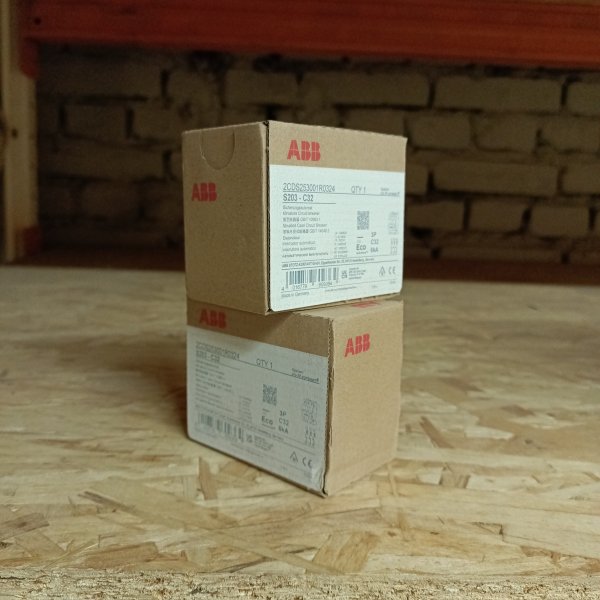 2CDS253001R0324 Модульный трехполюсный электрический автомат ABB S203 System pro M на 32 Ампера, с характеристикой C фото покупателя 2