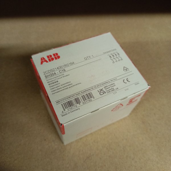 2CDS214001R0164 Модульный электрический автомат четырехполюсный АББ тип С 16 ампер для защиты электрической цепи фото покупателя 1