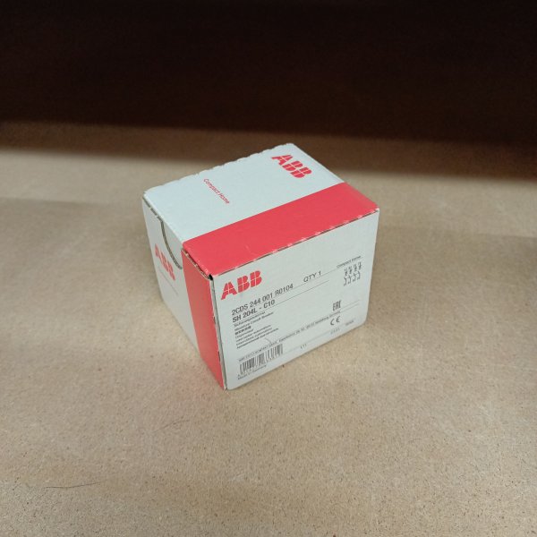2CDS244001R0104 Модульный электрический автомат четырехполюсный АББ SH201L 10 ампер тип С для защиты электрической цепи фото покупателя 2