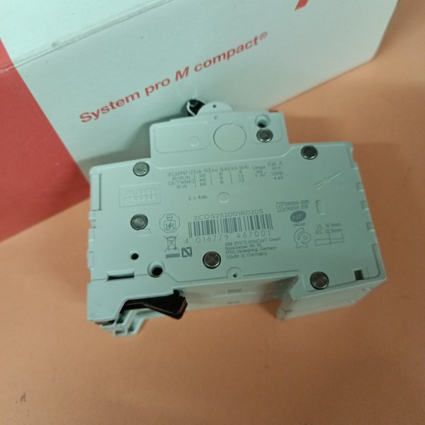 2CDS252001R0205 Модульный электрический автомат двухполюсный АББ S202 20 ампер тип Б для защиты электрической цепи фото покупателя 1