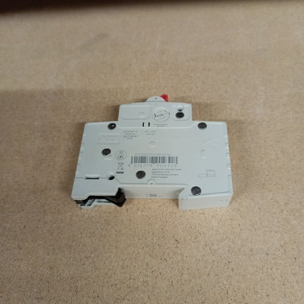 2CDD271111R0016 Однополюсный выключатель нагрузки с красным рычагом фирмы ABB SHD201 на 16 Ампер,1 модуль. фото покупателя 1