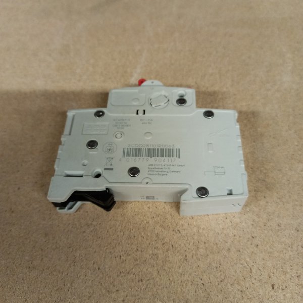 2CDD281101R0063 Однополюсный выключатель нагрузки с красным рычагом фирмы ABB SD201 на 63 Ампера,1 модуль. фото покупателя 1