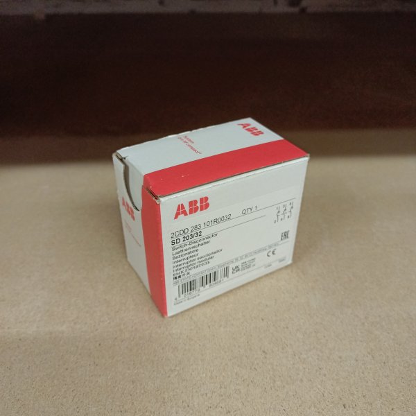 2CDD283101R0032 Трехполюсный выключатель нагрузки с красным рычагом фирмы ABB SD201 на 32 Ампера,3 модуля. фото покупателя 3