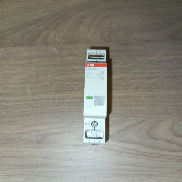 1SBE111111R0620 Одномодульный магнитный пускатель ESB16-20N-06, 16А, управление 230В, AC/DC, 2 нормально открытых контакта фото покупателя 5