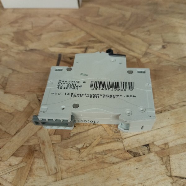 404026 Электрический однополюсный автомат Legrand TX3 на 10 Ампер характеристика C фото покупателя 2