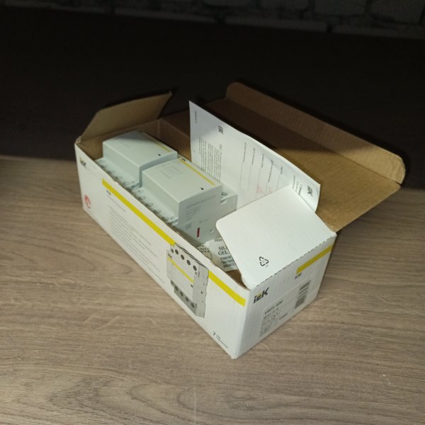MKK21-25-40 Четырехполюсный магнитный пускатель модульный КМ25-40М, номинальным током 25 Ампер, управление 230В, 4NO фото покупателя 4