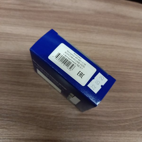 4680019911656 Реле контроля освещения ФР-М01-1-15 АСDC24B/AC230B с датчиком УХЛ4 фото покупателя 1