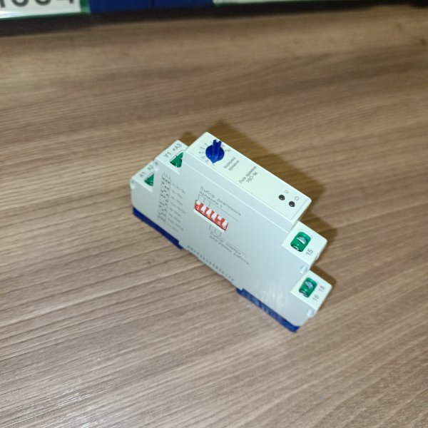 4640016936885 Реле времени однокомандное, РВО-1М 0,3сек-10ч 1ПК ACDC24В/AC230В на DIN-рейку, корпус 13мм фото покупателя 5