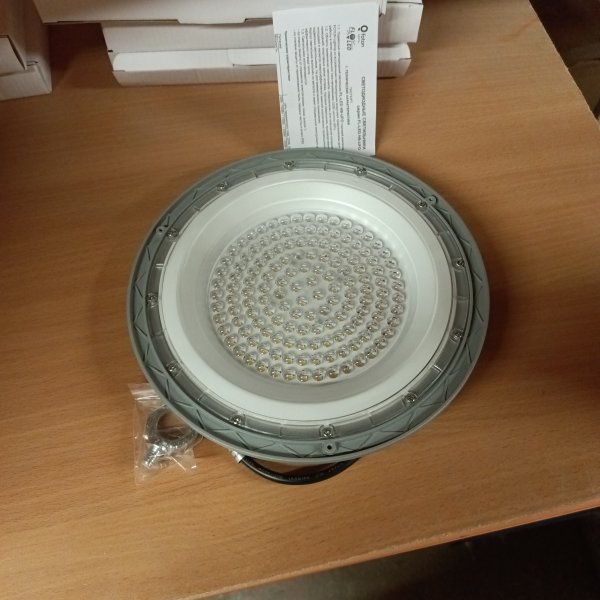613004 Пылевлагозащищенный подвесной LED светильник HB-UFO, мощностью 50 Вт, белый свет фото покупателя 2