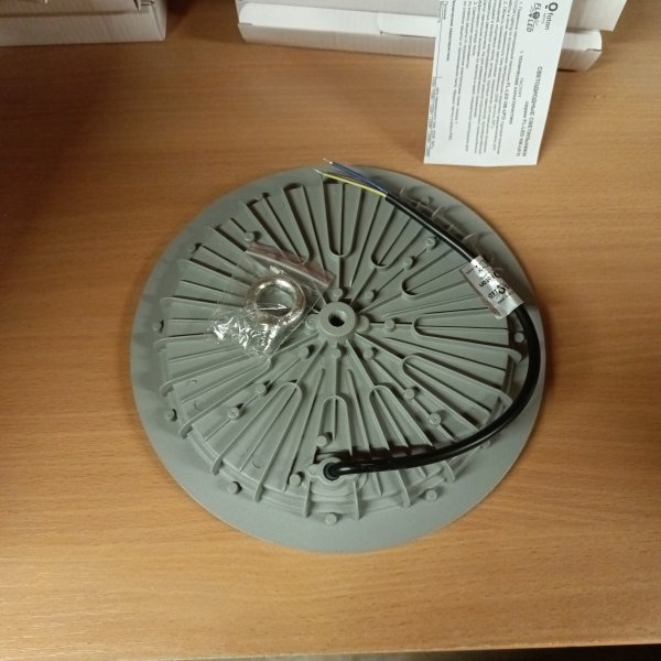 613004 Пылевлагозащищенный подвесной LED светильник HB-UFO, мощностью 50 Вт, белый свет фото покупателя 1