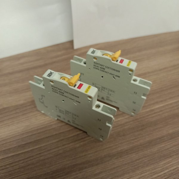 Контакт состояния КС47-60М на DIN-рейку для ВА47-60M ИЭК фото покупателя 2