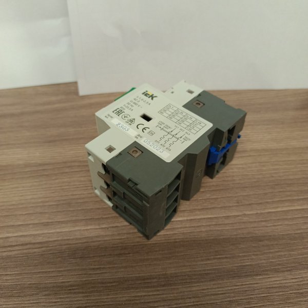 DMS11-D25 Ручной кнопочный контактор ПРК32-2,5 ток 2,5A уставка 1,6-2,5A Ue 660В IEK для пуска и защиты электродвигателя фото покупателя 1