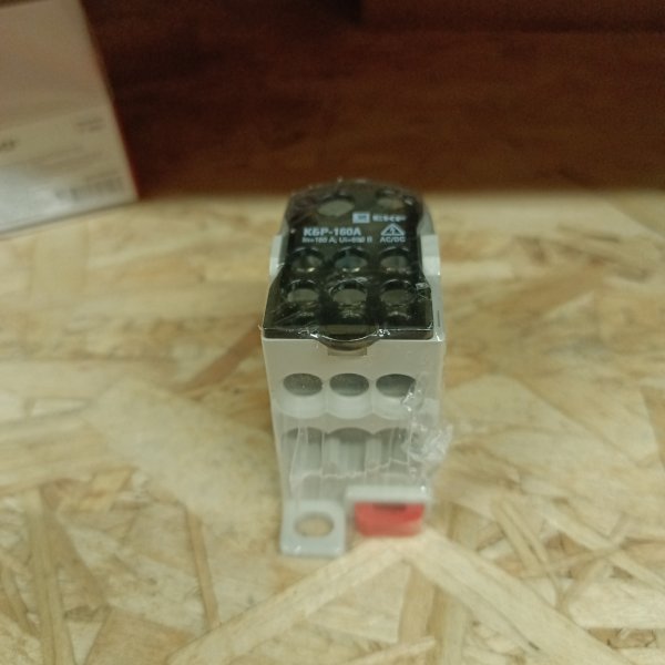 plc-kbr160 Однополюсный распределительный блок КБР ЭКФ PROxima, номинальный ток 160 Ампер фото покупателя 3