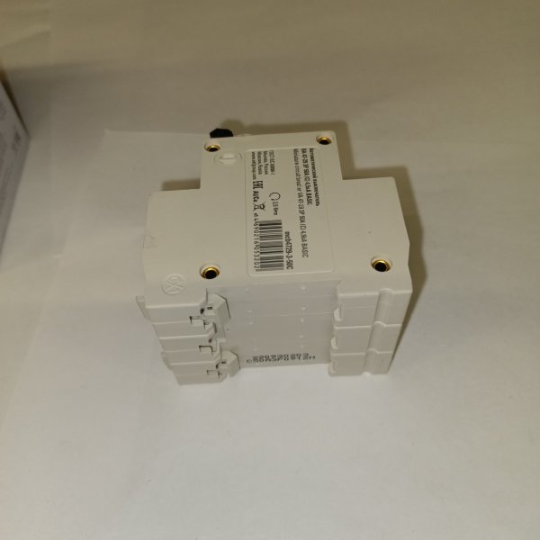 mcb4729-3-50C Модульный электрический автомат трехполюсный ЕКФ тип С 50 ампер для защиты электрической цепи фото покупателя 1