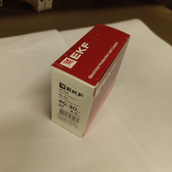 elcb-2-40-30-em-pro Однофазное устройство защитного отключения ВДТ двухполюсное ЕКФ Проксима тип АС 40 ампер 30мА фото покупателя 5