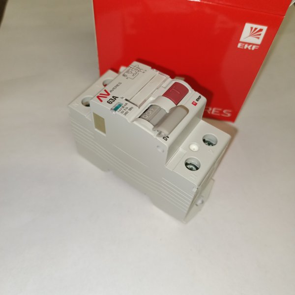rccb-2-63-30-ac-av Однофазный выключатель дифференциального тока двухполюсный ЕКФ Аверес тип АС 63 ампера 30мА фото покупателя 2