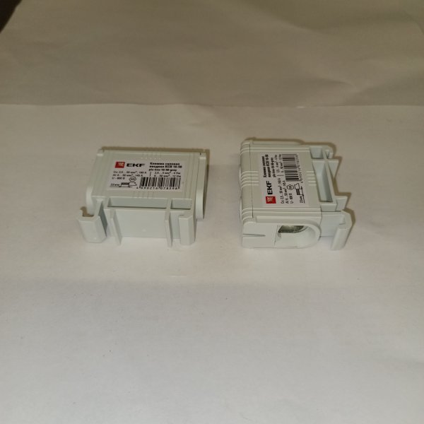 plc-kvs-16-50-gray Вводной однополюсный фазный клеммник для проводника сечением 16-50 мм2 EKF КСВ, серый цвет фото покупателя 2