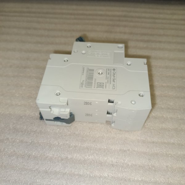C9F14206 Модульный электрический автомат двухполюсный Систем Электрик тип Б 6 ампер для защиты электрической цепи фото покупателя 2