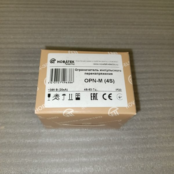 567894-20 Трехфазный модульный 3P+N ограничитель импульсного перенапряжения ОПН-М 20кА фото покупателя 6