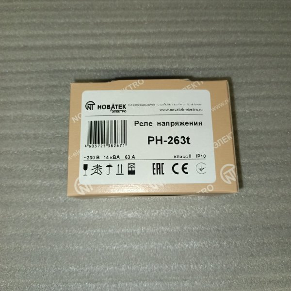 3425600263т Реле напряжения РН-263t Новатек-Электро фото покупателя 6