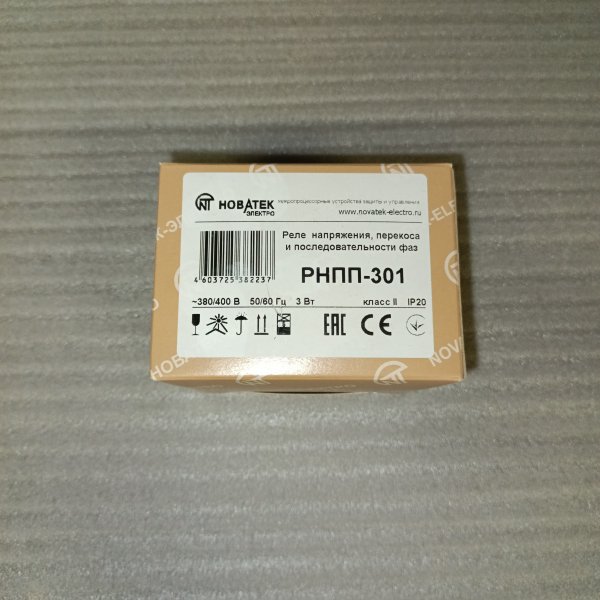 3425600301 Трехфазное реле напряжения и контроля фаз РНПП-301 5А на DIN-рейку фото покупателя 4