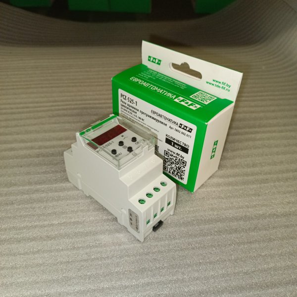 EA02.002.011 Астрономическое реле времени PCZ-525-1, 24-264 В AC/DC, одноканальное, годовая программа, функция ночного перерыва, 16А фото покупателя 3