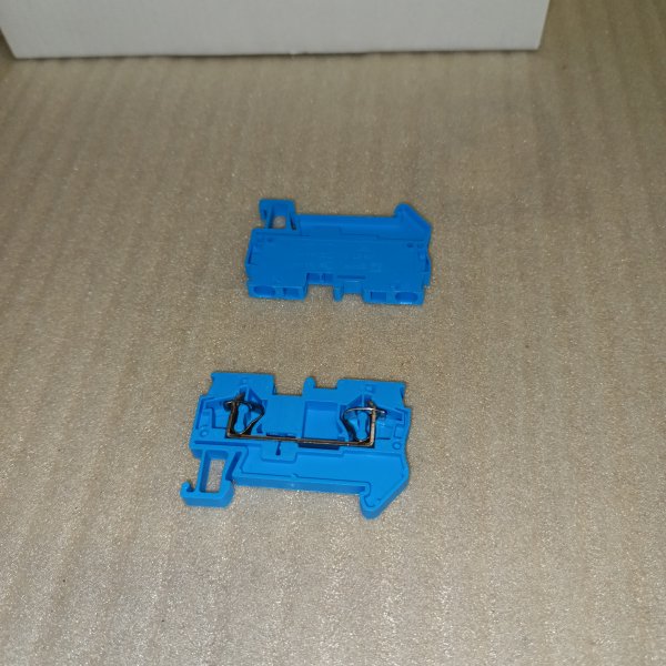 plc-jxb-st-4-blue Колодка клеммная самозажимная JXB-ST-4, для проводов с сечением 0.5...4 мм2, на DIN-рейку, синего цвета фото покупателя 1