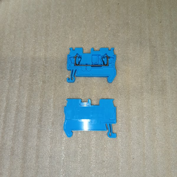 plc-jxb-st-2.5-blue Колодка клеммная самозажимная JXB-ST-2.5, для проводов с сечением 0.2...2.5 мм2, на DIN-рейку, синего цвета фото покупателя 2