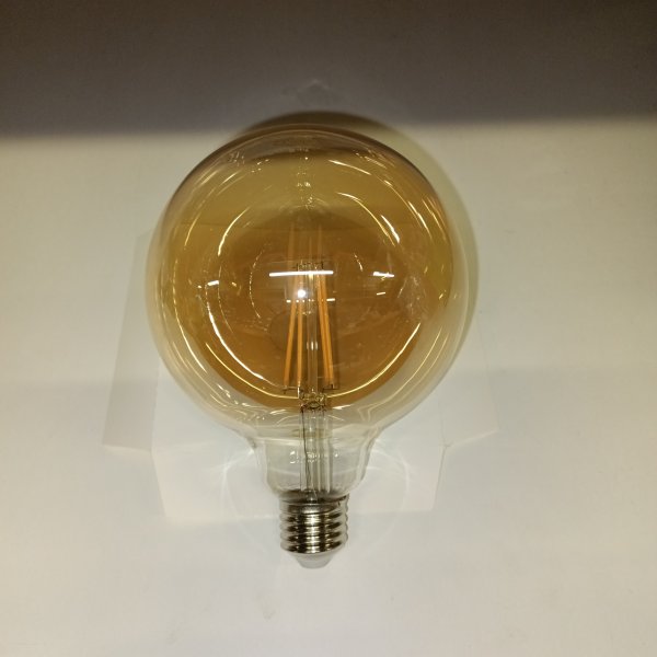 609212 Светодиодная винтажная лампа FL-LED Vintage G125 10W 2200К 220V E27 фото покупателя 4